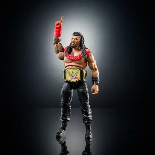 WWE Ultimate Edition Roman Reigns action figure from WWE Ultimate collection