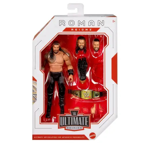 WWE Ultimate Edition Roman Reigns action figure from WWE Ultimate collection