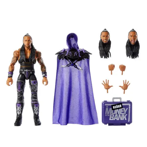 WWE Ultimate Edition WWE Ultimate Damien Priest Action Figure set display