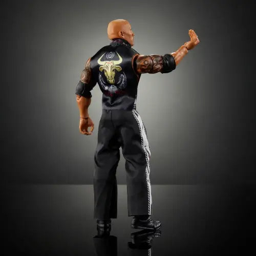 WWE Ultimate Edition Wave 25 The Rock Action Figure displayed for sale