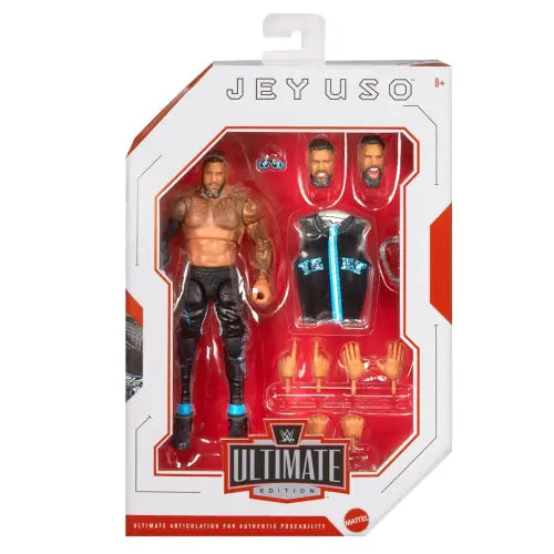 WWE Ultimate Edition Wave 26 Jey Uso action figure for collectors and fans