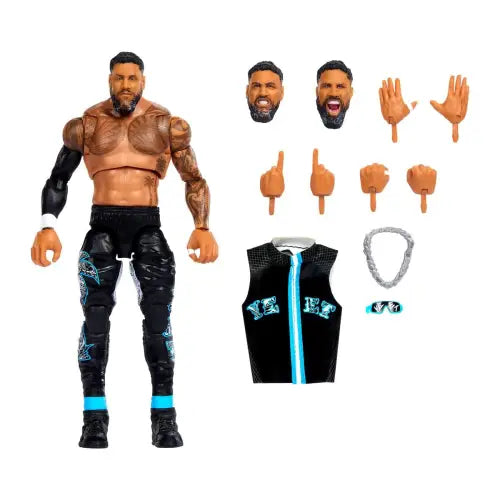 WWE Ultimate Edition Wave 26 Jey Uso Action Figure with Accessories for collectors