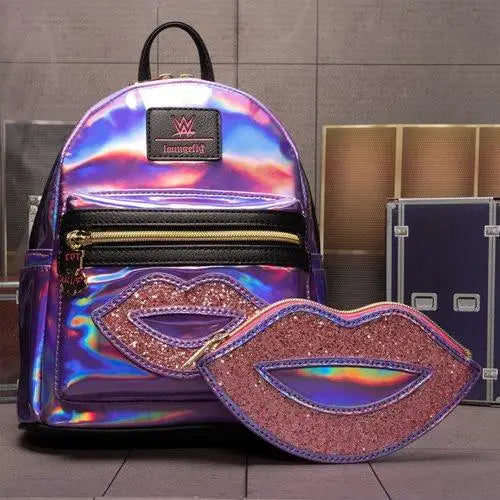 WWE Bianca Belair Lips Wallet featuring unique lip design