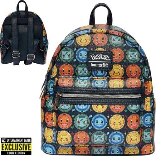 Pokémon Kanto Loungefly Mini Backpack