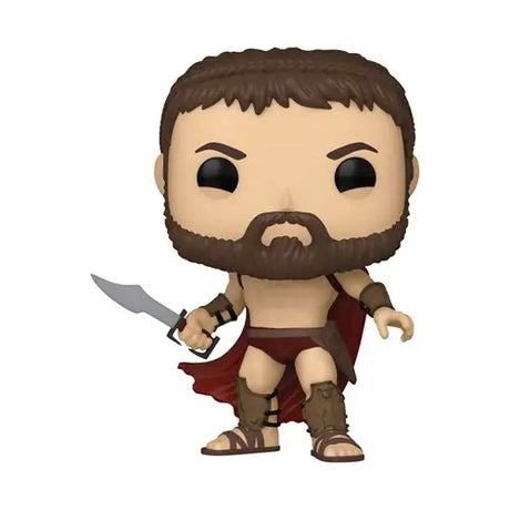 Leonidas Spartan Helmet Vinyl Figure with Lord Sword Pop Vinyl Figure