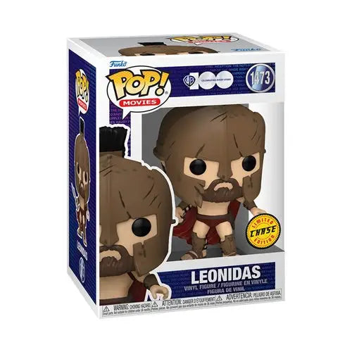 Funko Pop Leonidas Vinyl Figure with Spartan Helmet.