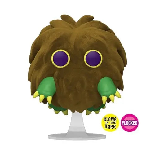 AAA Anime Exclusive Flocked Kuriboh Pop Figure - Pokemon Glow Funko Pop Vinyl Figure