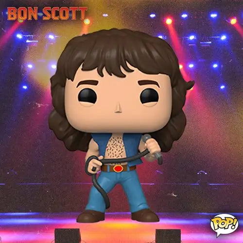 Bon Scott Funko Pop Figure featuring The Rolling Stones Pop Vinyl Figure