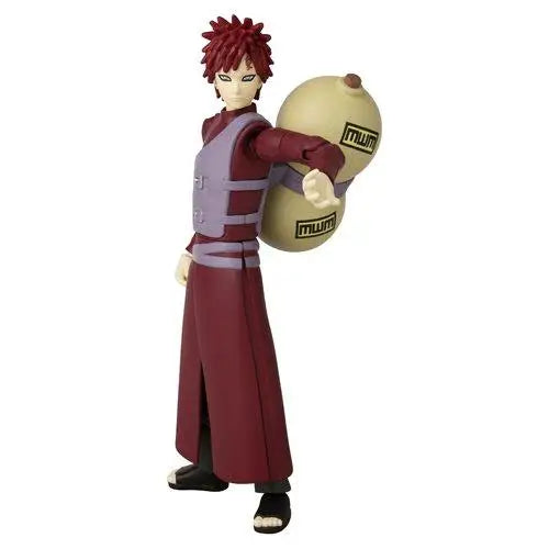 Anime Heroes Shippuden Gaara 6.5-Inch Action Figure holding ball.