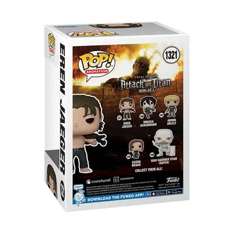 Eren Jeager Funko Pop Figure - Attack on Titan Collectible