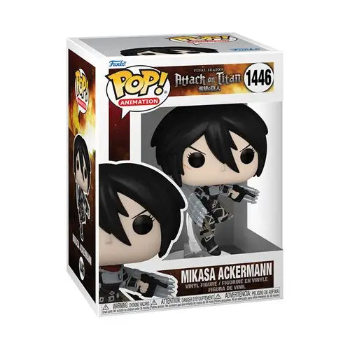 Attack on Titan Mikasa Ackerman Funko Pop vinyl figure Michael Jackson