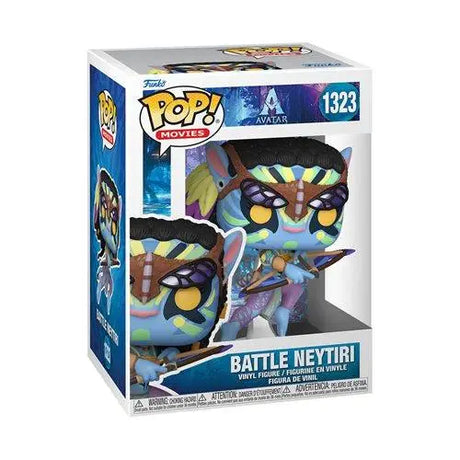 Avatar Battle Neytiri Funko Pop vinyl figure featuring Battle Cat.