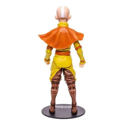 Aang Avatar State Gold Label Action Figure with hat