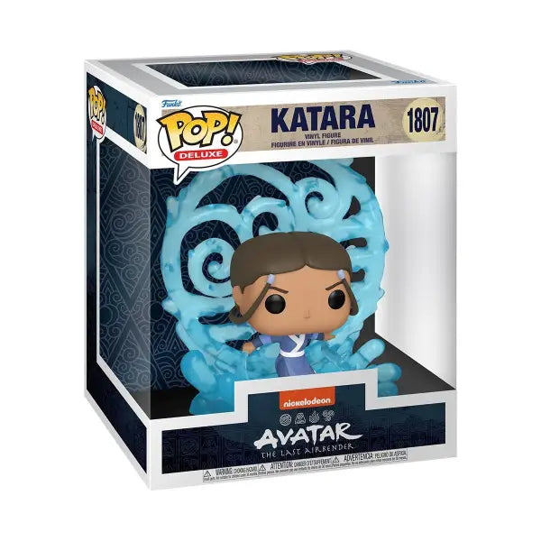 Funko Pop figure of Airbender Katara Deluxe performing a waterbending move