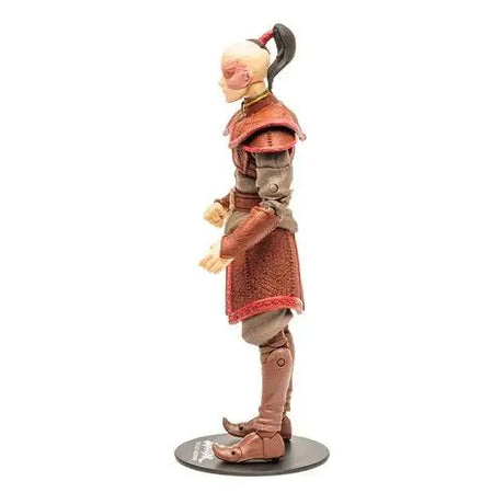 Prince Zuko 7-Inch Scale Action Figure featuring a woman in red dress