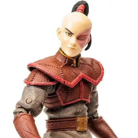 Prince Zuko action figure in red and brown outfit, 7-inch scale