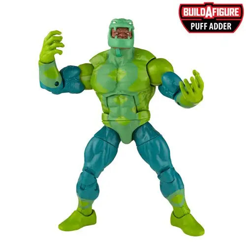 Marvel Legends Iron Man Extremis Action Figure in green and blue color