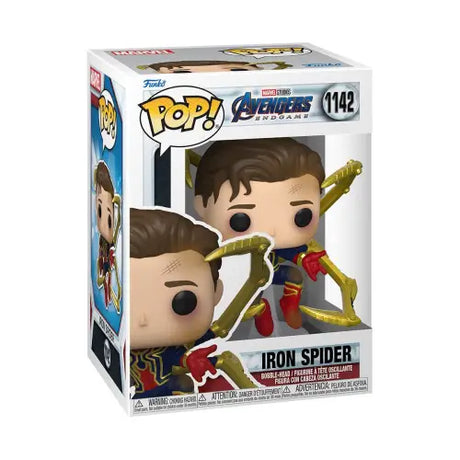 Endgame Iron Spider Funko Pop figure #1142 from Avengers: Endgame collectibles