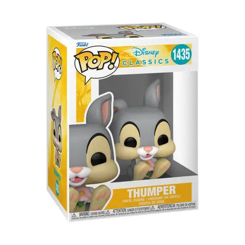 Bambi Thumper Funko Pop Vinyl Figure #1435 showcasing the beloved Thumper rabbit