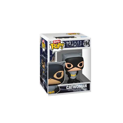 DC Comics Batman 1966 Bitty Mini-Figure Set featuring Batman Catwoman Pop Vinyl Figure