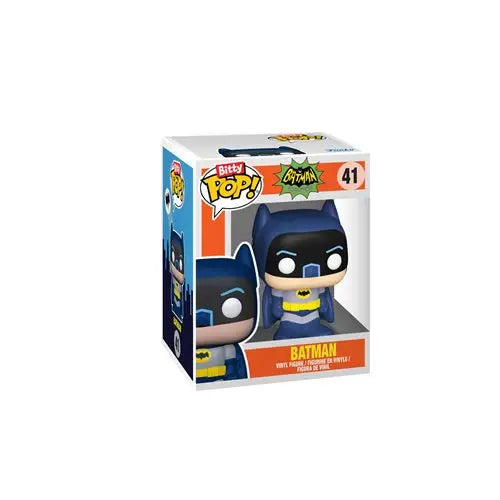 DC Comics Batman 1966 Bitty Mini-Figure Set with Batman Funko Pop Vinyl Figure