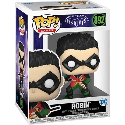 Officially Licensed Gotham Knights Robin Vinyl Figure - Batman Animated Pop Vinyl Figure in costume.