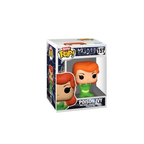 DC Comics Harley Quinn Bitty Mini-Figure Set with Funko Pop Animation Vinyl Figure Poison Ivy