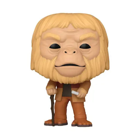 Dr. Zaius Funko Pop vinyl figure wearing brown clothing and holding a cane