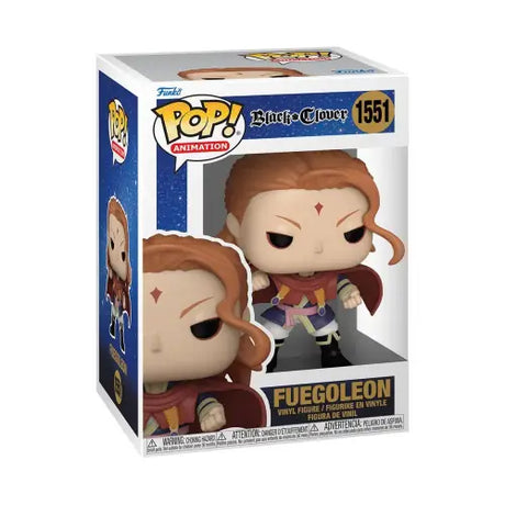 Black Clover Fuegoleon Funko Pop! Vinyl Figure #1551 in retail packaging