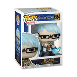 Black Clover Klaus Funko Pop! Vinyl Figure #1554 with blue magical effect