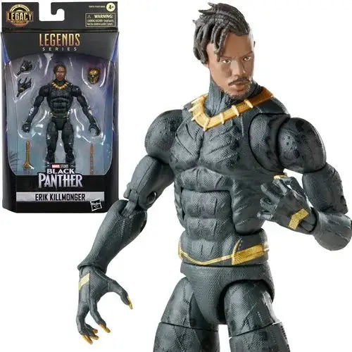 Black Panther action figure Erik Killmonger Marvel Legends Legacy