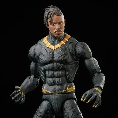 Erik Killmonger Marvel Legends Action Figure_DISPLAYED