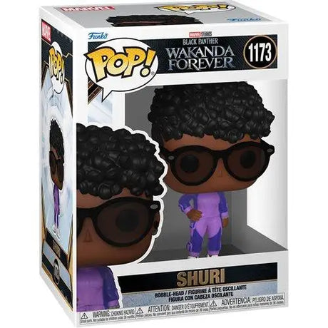 Black Panther Wakanda Forever Shuri Funko Pop Vinyl Figure from The Karate Kid Movie Character.