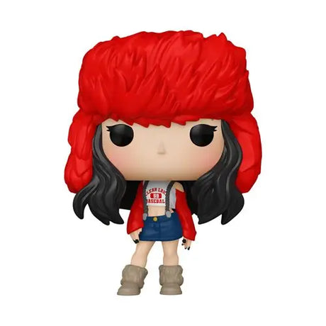 Blackpink Jennie Funko Pop vinyl figure with red hair