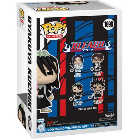 Bleach Byakuya Kuchiki Funko Pop! Vinyl Figure #1698 in collectible packaging