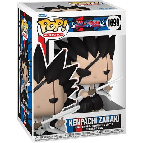 Bleach Kenpachi Zaraki Funko Pop vinyl figure #1699 showcases the iconic character