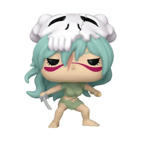 Nelliel Tu Odelschwanck Funko Pop figure with mint green hair and skull hat