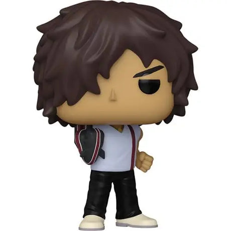 Funko Pop figure of Yasutora Sado from Bleach with messy dark hair and casual attire