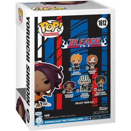 Bleach Yoruichi Shihoin Funko Pop! Vinyl Figure #1612 showcasing character designs