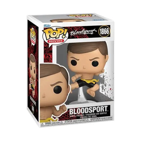 Bloodsport Funko Pop vinyl figure of Frank Dux in a collectible display box