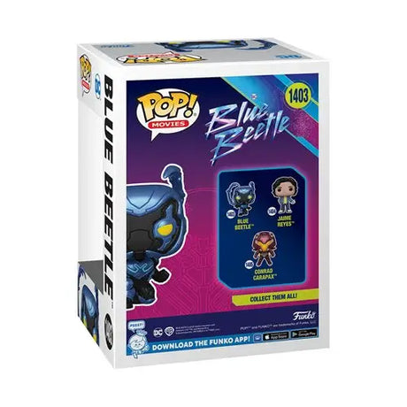 Blue Beetle Funko Pop vinyl figure - Glow Glower