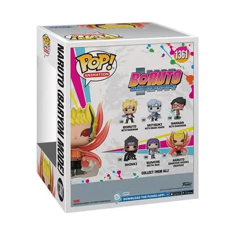 Funko Pop Naruto Baryon Mode Glow Figure from AAA Anime.