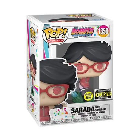 Sarada Uchiha Sharingan Glow Pop Vinyl Figure - Funko Pop Vinyl Figure_DISPLAY_USART