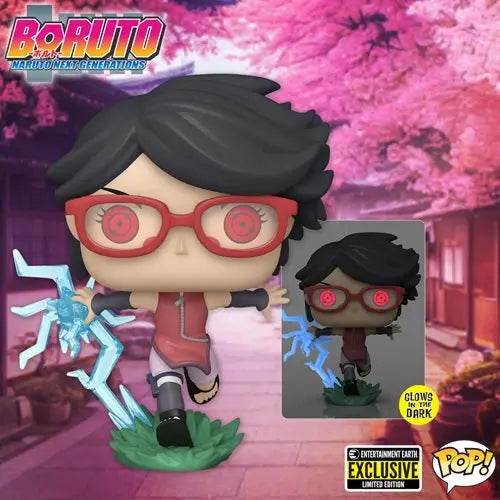 Sarada Uchiha Sharingan Glow Pop Vinyl Figure