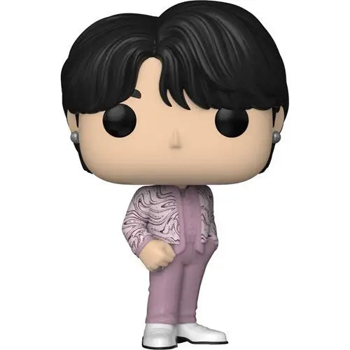 The Beatles Funko Pop Vinyl Figure displayed in BTS Jimin Funko Pop! box