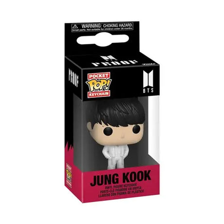 BTS Jung Kook Key Chain Funko Pocket Pop Vinyl Figure