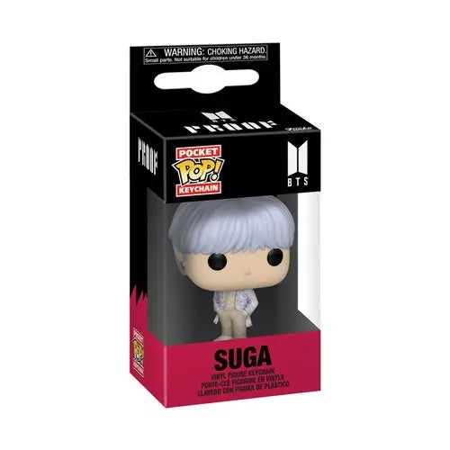 BTS Suga Funko Pocket Pop Key Chain Figure