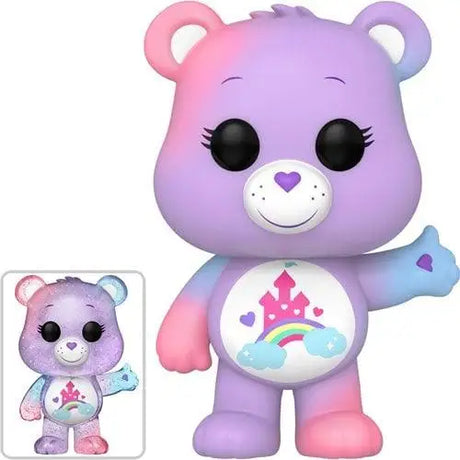 Care Bears 40th Anniversary Vinyl Figure - Care Bear with Rainbow Heart