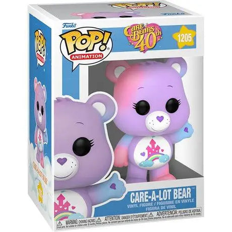 Care Bears 40th Anniversary Purple Bear Vinyl Figure