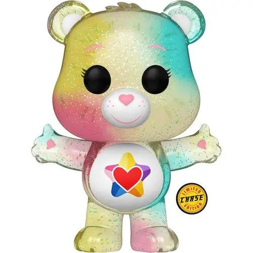 True Heart Bear 40th Anniversary Collectible Figurine - Toy with heart - Care Bears